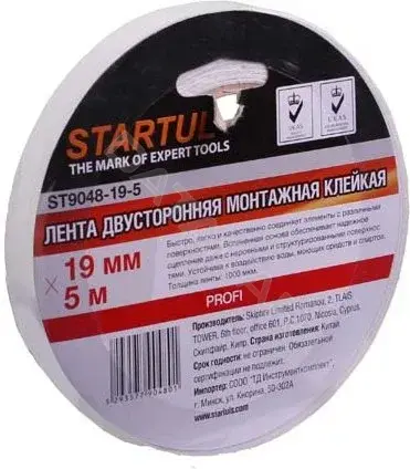 Изолента, клейкая лента, скотч STARTUL ST9048-25-5
