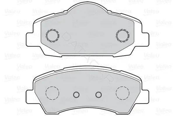 Тормозные колодки VALEO 302155