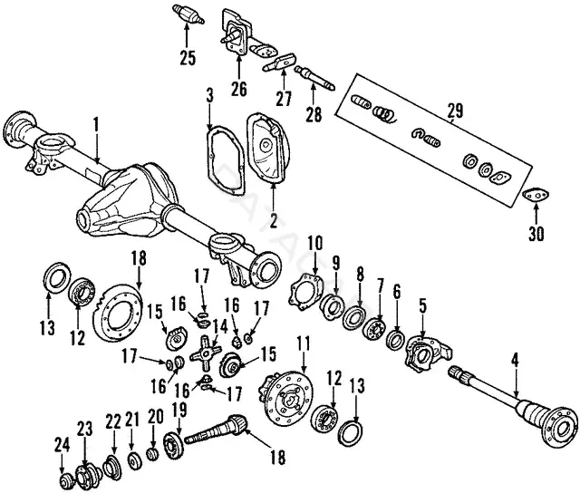 Прокладка КПП MERCEDES 9023570180