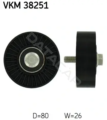 Ролик ремня генератора SKF VKM38251