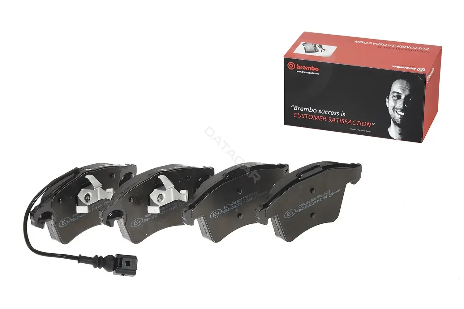 Тормозные колодки BREMBO P85082