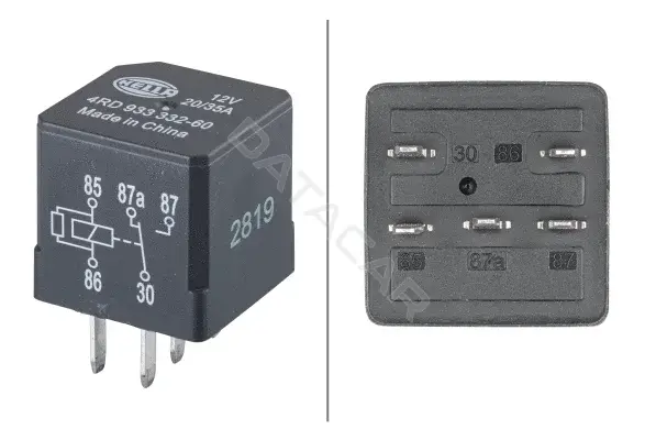 Реле поворотов BEHR/HELLA/PAGID 4RD933332-601
