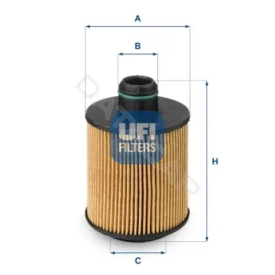Масляный фильтр UFI 25.061.00