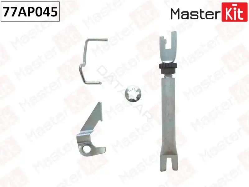 Ремкомплект тормозных колодок MASTERKIT 77AP045