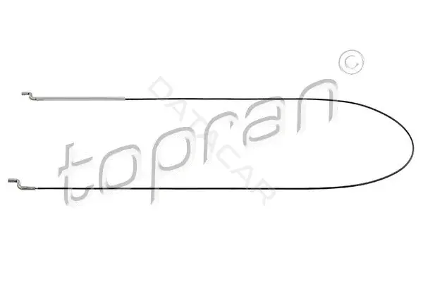 Трос сиденья TOPRAN 102923