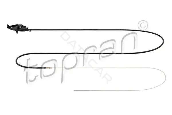 Трос капота TOPRAN 103707