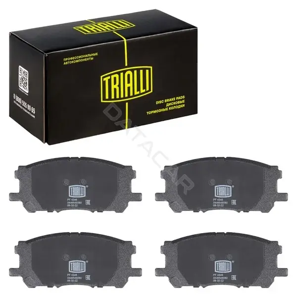 Тормозные колодки TRIALLI PF4346