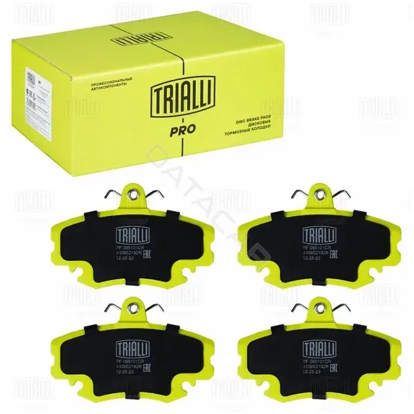 Тормозные колодки TRIALLI PF095101CR