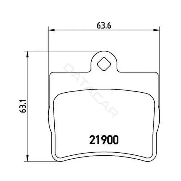 Тормозные колодки TRIALLI PF4056