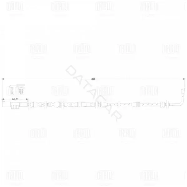 Датчик износа тормозных колодок TRIALLI PFS0118