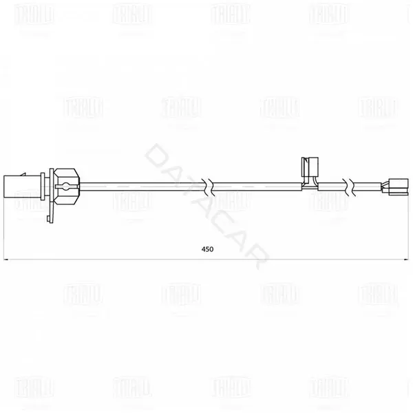 Датчик износа тормозных колодок TRIALLI PFS0014