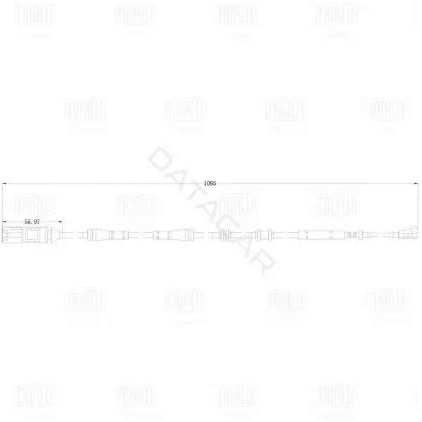 Датчик износа тормозных колодок TRIALLI PFS0077