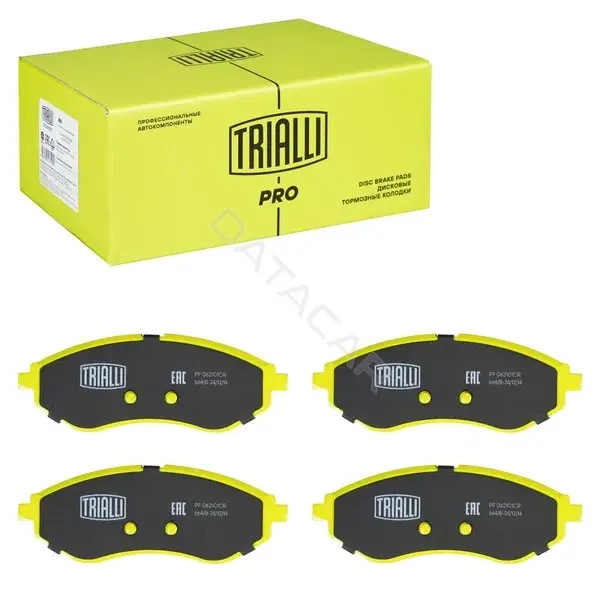 Тормозные колодки TRIALLI PF062101CR