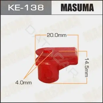 Клипсы, фиксаторы, зажимы MASUMA KE-138