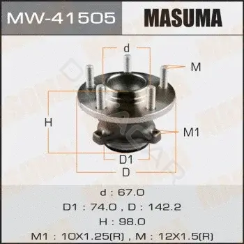 Подшипник ступицы MASUMA MW-41505