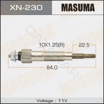 Свечи накала MASUMA XN-230