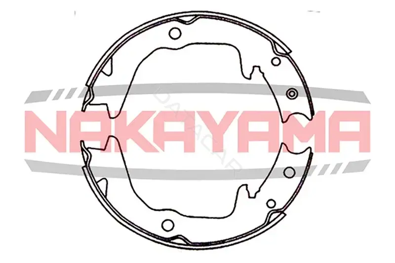 Колодки ручника NAKAYAMA HS7250NY