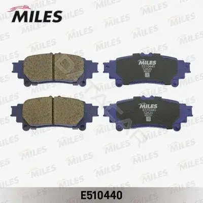 Тормозные колодки MILES E510440