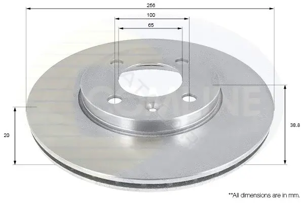 Тормозные диски COMLINE ADC1410V
