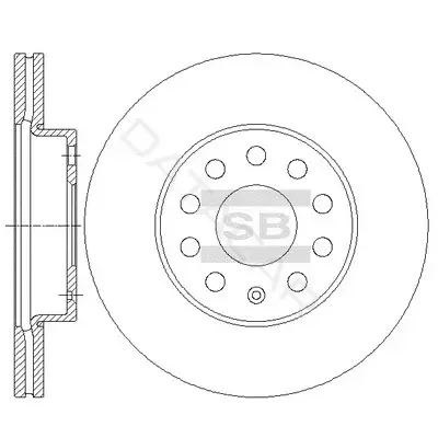 Тормозные диски Hi-Q SD5410