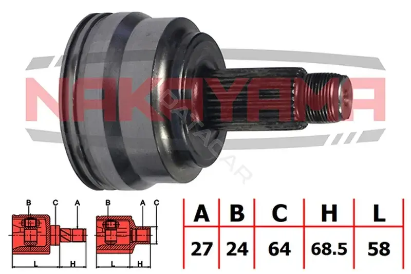 Шрус NAKAYAMA NJ736NY
