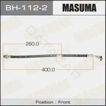 Тормозные шланги MASUMA BH-112-2