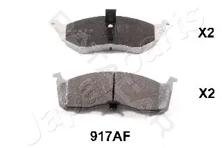 Тормозные колодки JAPANPARTS PA-917AF