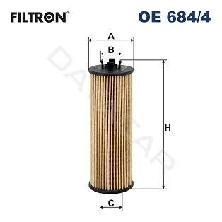 Масляный фильтр FILTRON OE684/4