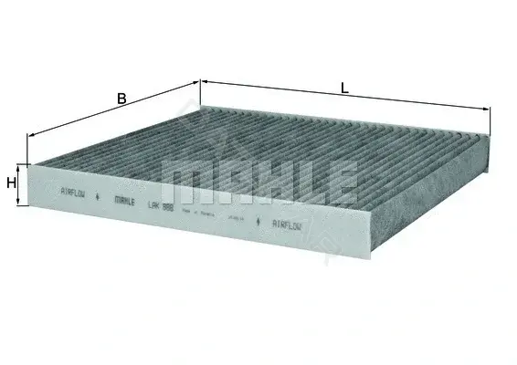 Фильтр салонный KNECHT/MAHLE LAK888