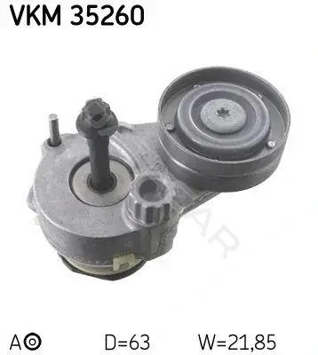 Натяжитель ремня генератора SKF VKM35260