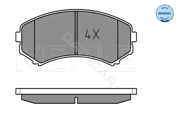 Тормозные колодки MEYLE 0252348816/W