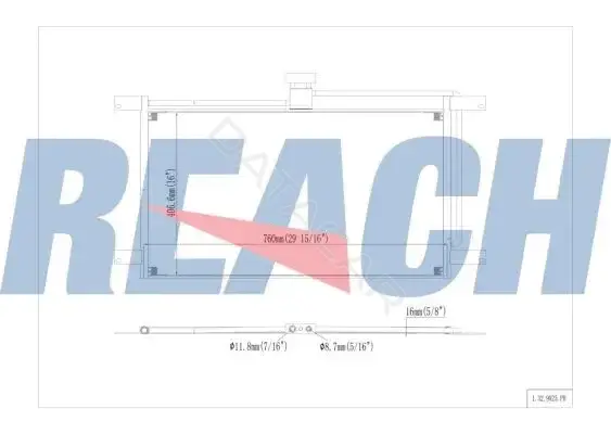 Радиатор кондиционера REACH 1.32.9925.PH