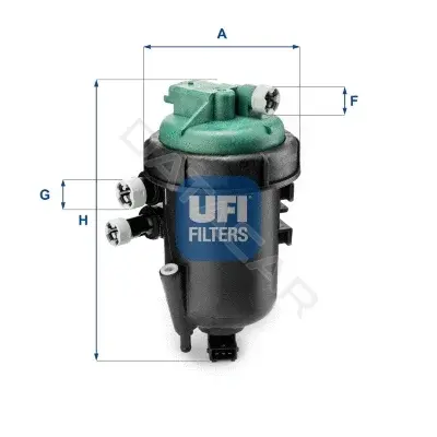 Топливный фильтр UFI 55.178.00