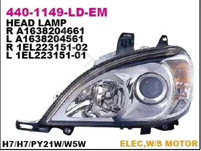 Фары DEPO 440-1149L-LD-EM