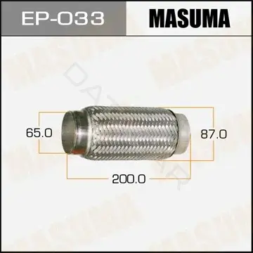 Гофра глушителя MASUMA EP033