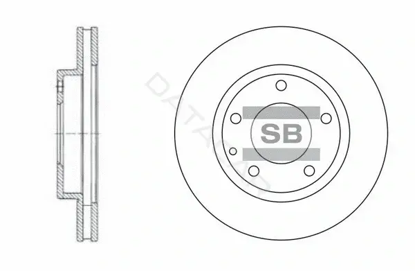 Тормозные диски Hi-Q SD4405