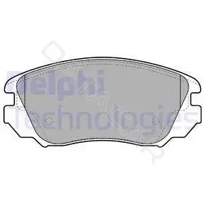 Тормозные колодки DELPHI LP2080