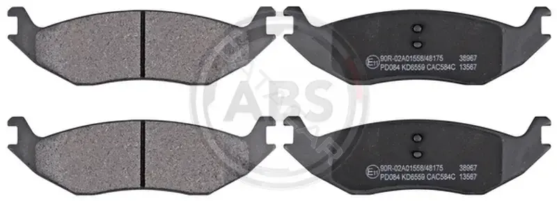 Тормозные колодки A.B.S. 38967