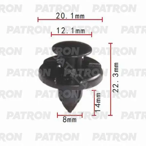 Брызговики PATRON P37-0002