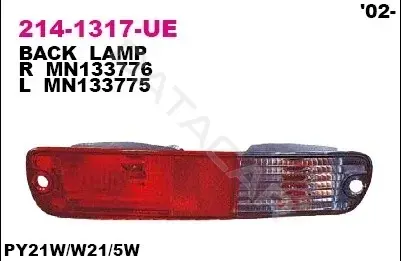 Задние фонари DEPO 214-1317L-UE