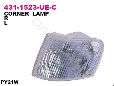 Поворотник DEPO 431-1523R-UE-C