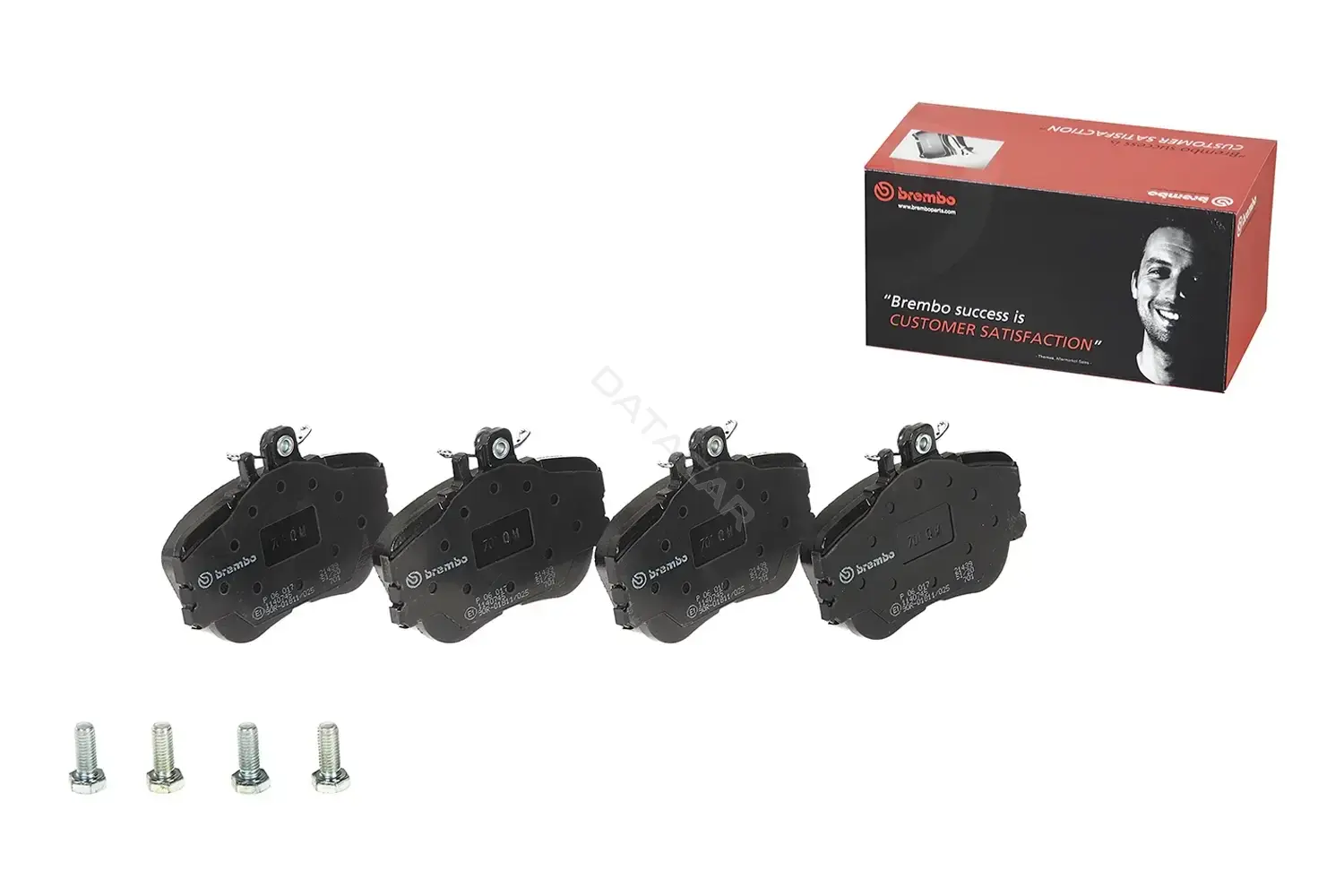 Тормозные колодки BREMBO P06017