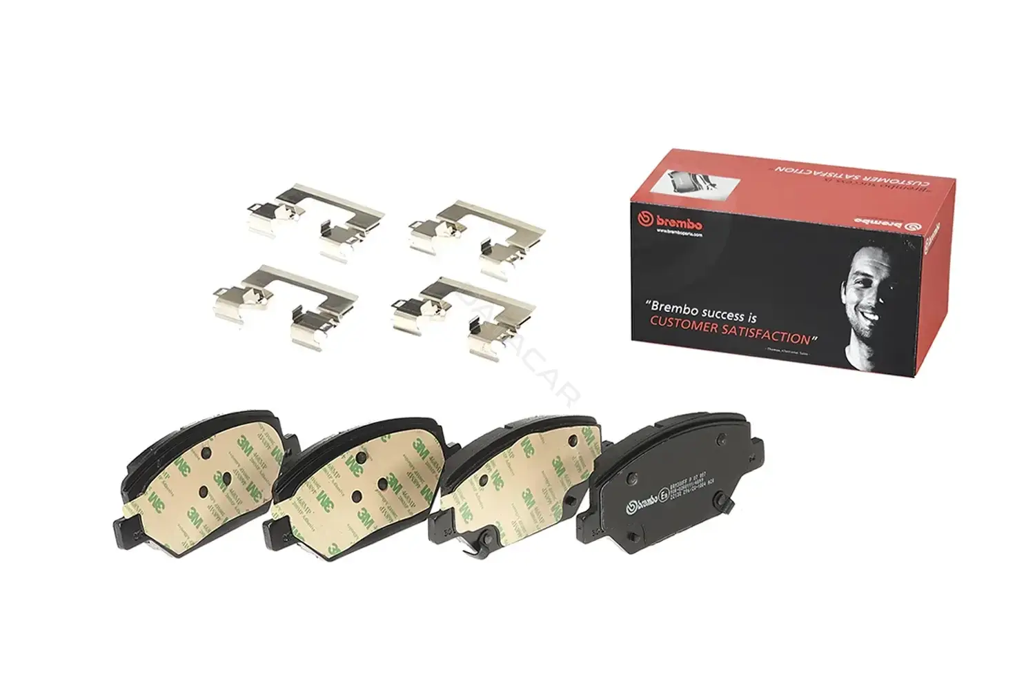 Тормозные колодки BREMBO P07007