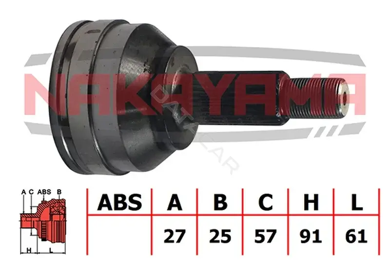 Шрус NAKAYAMA NJ260NY