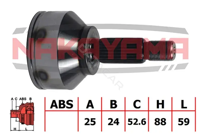 Шрус NAKAYAMA NJ284NY