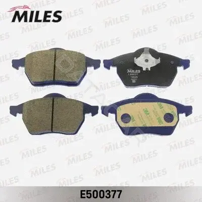 Тормозные колодки MILES E500377