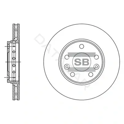 Тормозные диски Hi-Q SD3060