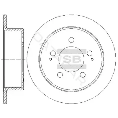 Тормозные диски Hi-Q SD5201