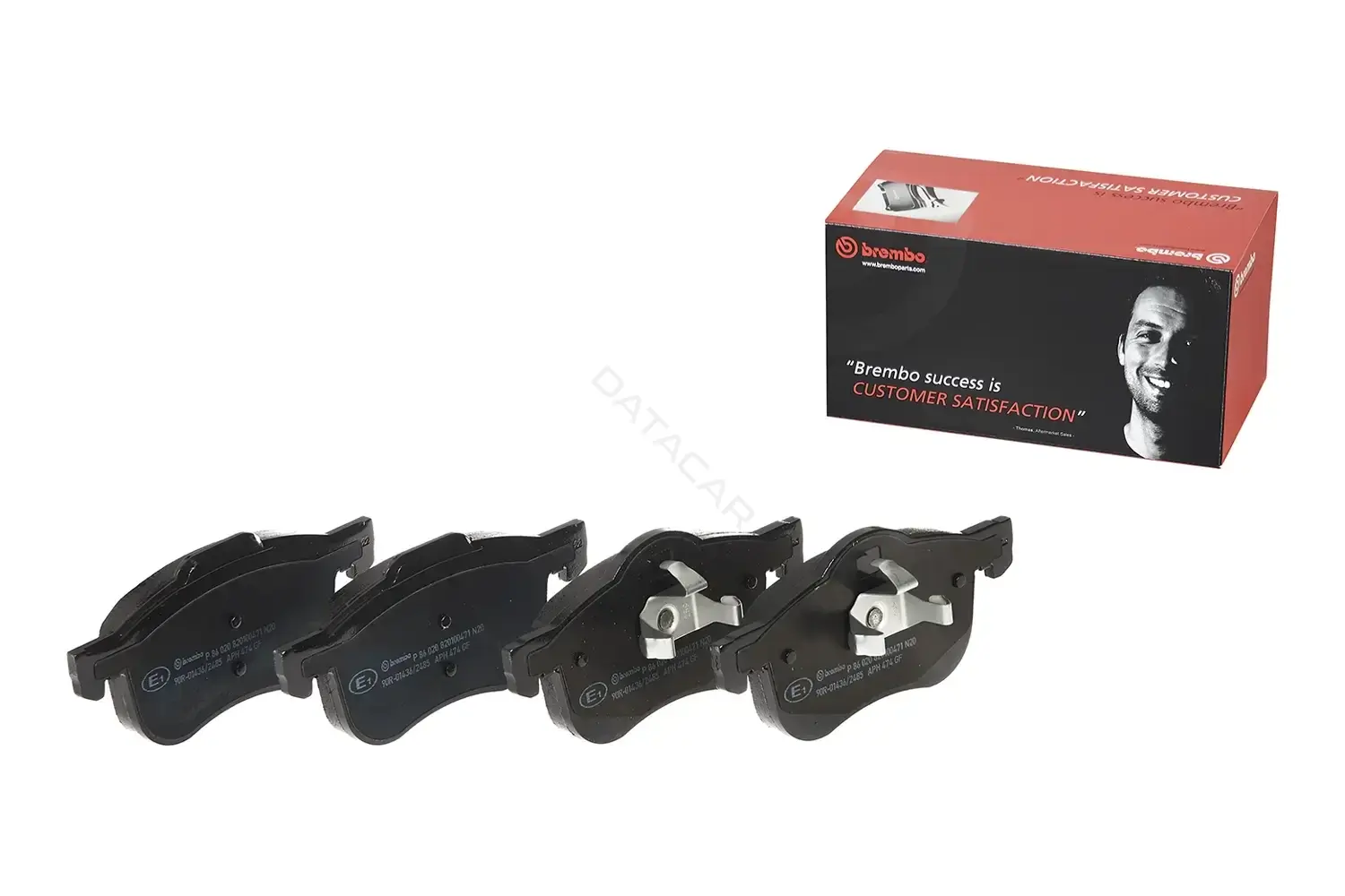 Тормозные колодки BREMBO P86020