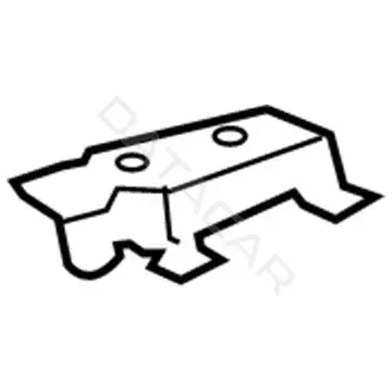 Кронштейн-направляющая бампера TOYOTA 58356-60010